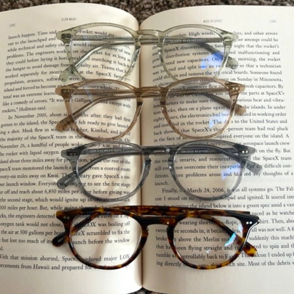 diff eyewear jaxson bluelightlot of 4